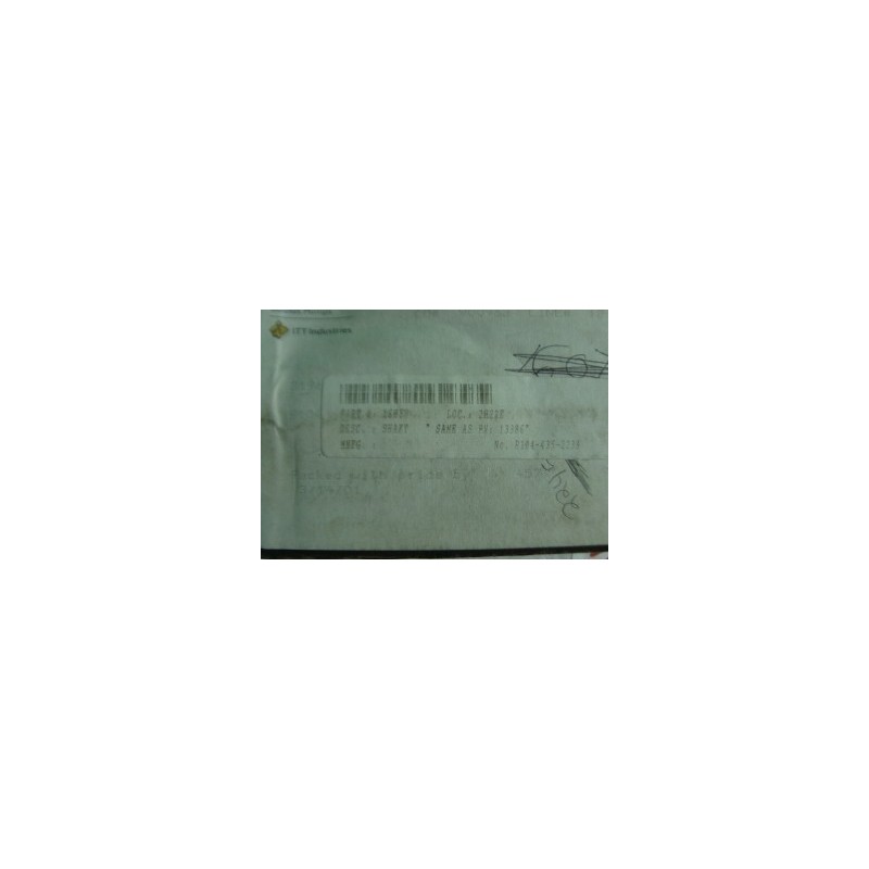 SHAFT ASSY - 3196 - 16058