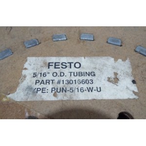 Festo Tube Flex-5/16-W-U: High-Quality 5/16" Polyurethane Tubing