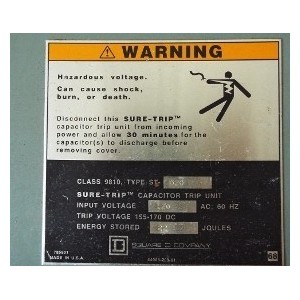SQUARE D CLASS 9810 ST-520