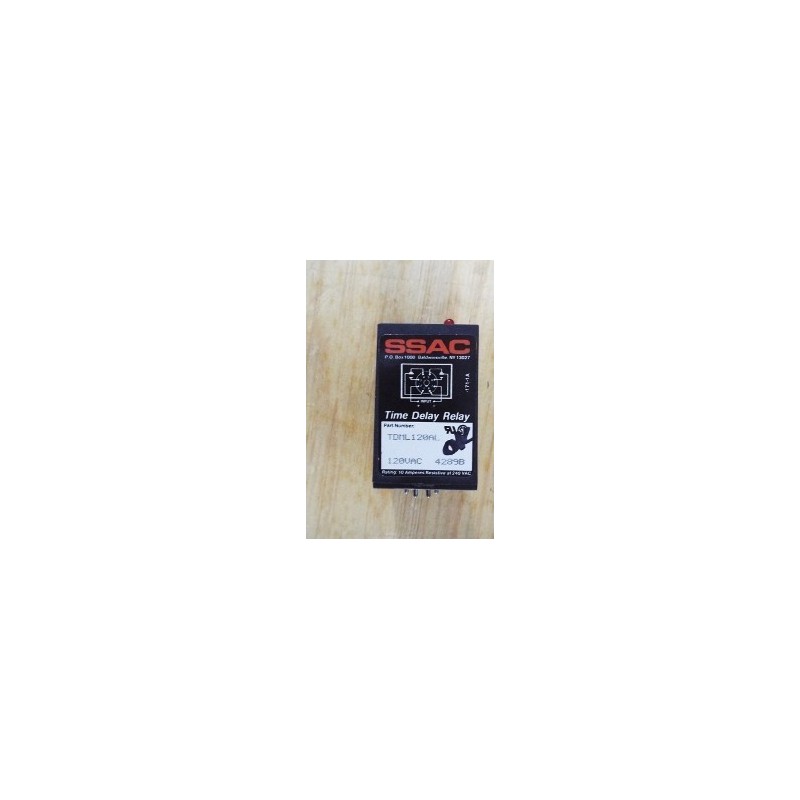 SSAC TIME DELAY RELAY TDML120AL SSAC TIME DELAY RELAY TDML120AL
