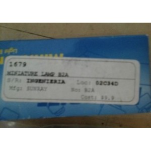 SUNRAY BULBRITE MINIATURE B2A