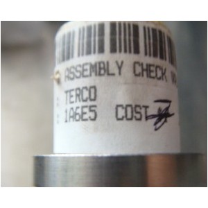 TERCO ASSEMBLY CHECK