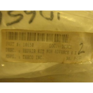 TERCO INC REPAIR KIT FOR ADVANCE P-1225