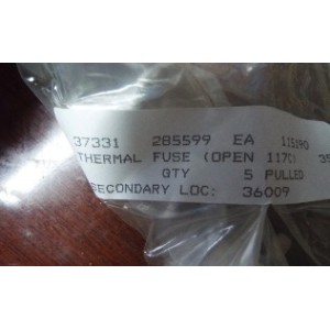 THERMAL FUSE 36009 LOT OF 5
