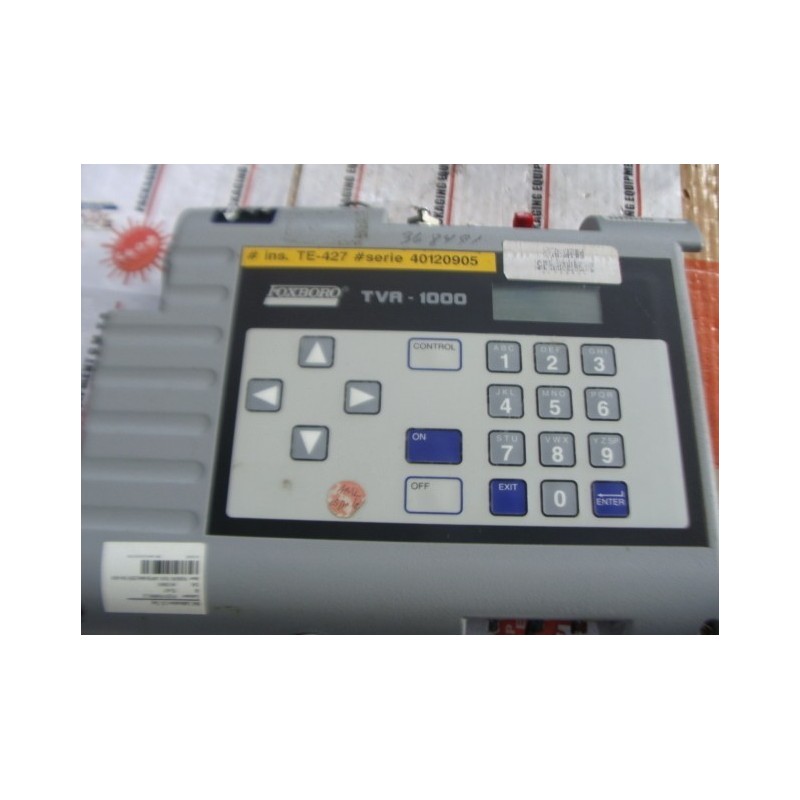 FOXBORO 40120905 TOXIC VAPOR ANALYZER TVA1000 FOXBORO 40120905 TOXIC VAPOR ANALYZER TVA1000