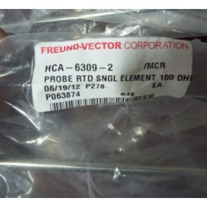 FREUND-VECTOR CORPORATION HCA-6309-2 PROBE RTD