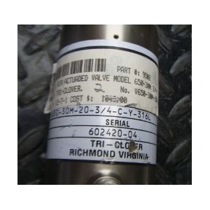 TRI-CLOVER 650-30M-20-3/4-C-Y-316L