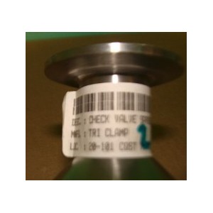 TRI-CLOVER CHECK VALVE