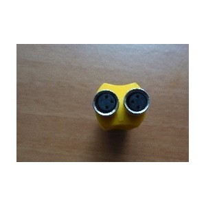 TURCK EUROFAST TO MINIFAST DUAL CONNECTOR