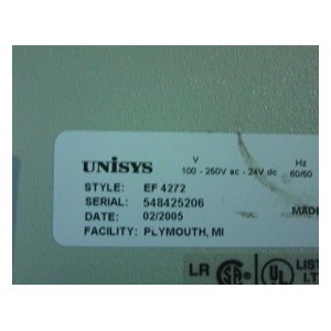 UNISYS EF 4272