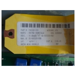 UNITED CHEMICALS PC BOARD SX-840039-PSH / SX-840309-PSH