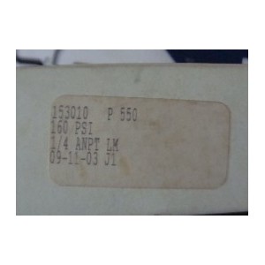 USG GAUGE 153010 160 PSI