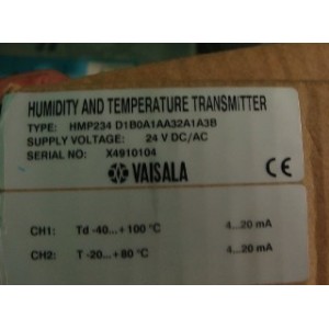 Vaisala HMP234D1B0A1AA32A1A3B Humidity and Temperature Transmitter – Industrial-Grade Precision