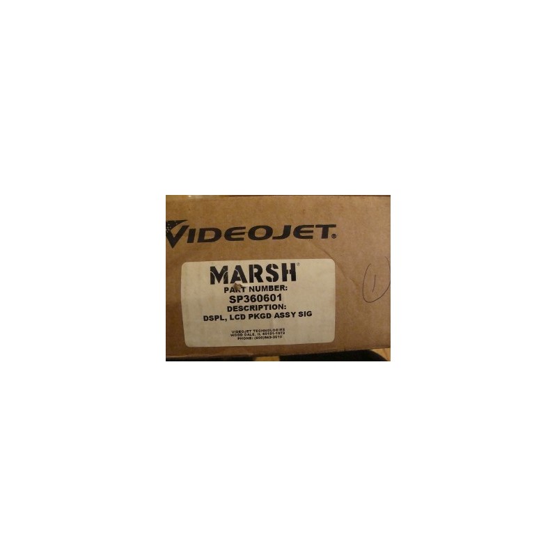 VIDEOJET MARSH SP360601 VIDEOJET MARSH SP360601
