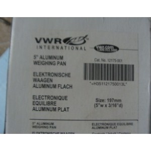 VWR 5" ALUMINIUM WEIGHING