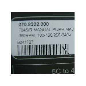 Watson-Marlow 704S/R IP55 Peristaltic Pump – High-Performance Fluid Handling