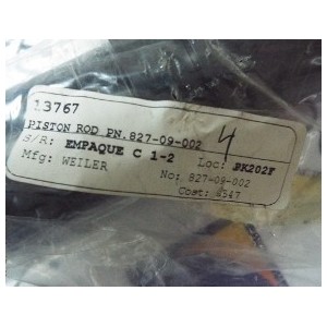  WEILER PISTON ROD 827-09-002