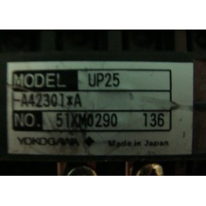 YOKOGAWA PROGRAM CONTROLLER MODEL UP 25