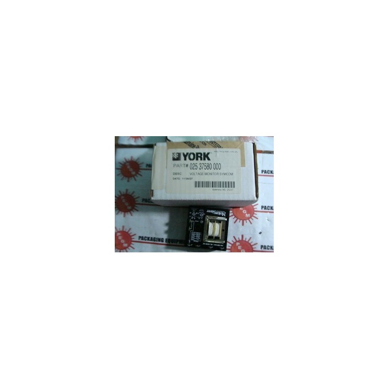 YORK 025 37580 000 VOLTAGE MONITOR SYMCOM YORK 025 37580 000 VOLTAGE MONITOR SYMCOM