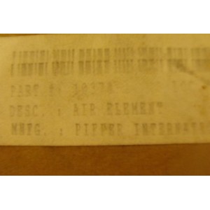 PIPPER INTERNATIONAL AIR ELEMENT