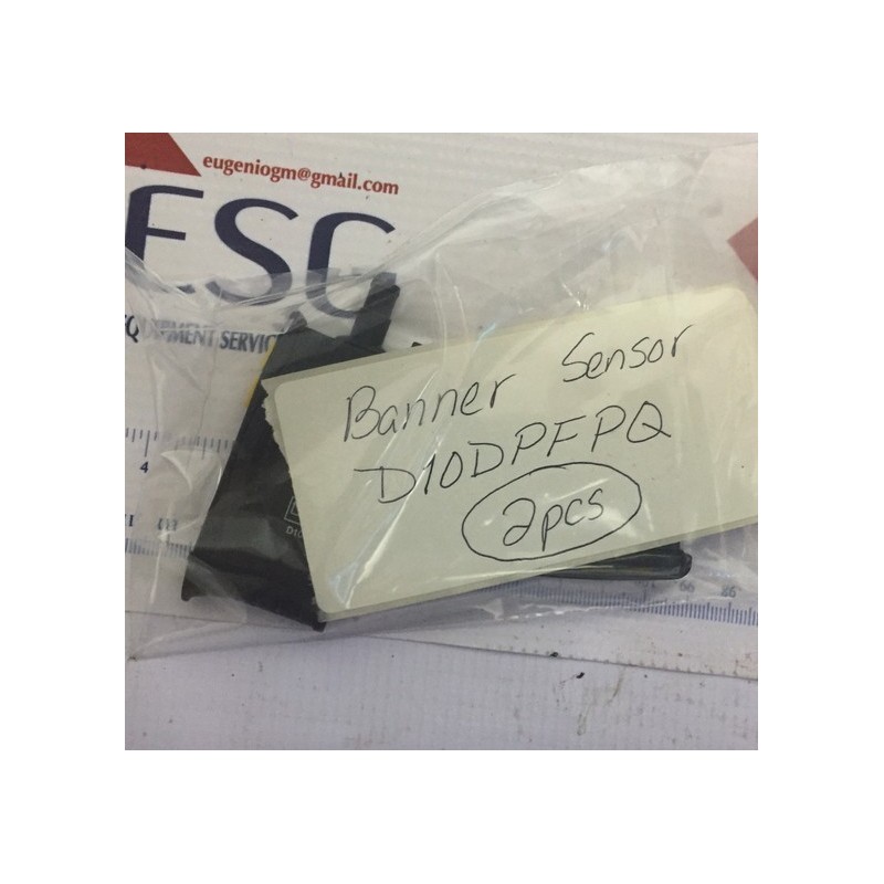 BANNER SENSOR D10DPFPQ