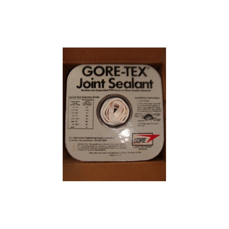 GORE-TEK JOINT SEALANT STRIPPING 3/8" X 25 GORE-TEK JOINT SEALANT STRIPPING 3/8" X 25
