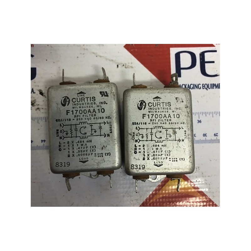 CURTIS INDUSTRIES F1700AA10 LOT OF 2