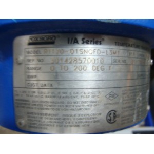  FOXBORO RTT20-D1SNOFD-L3M1 I/A SERIES TEMP TRANSMITTER 0-200 °F