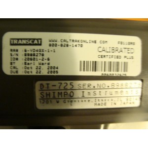 TRANSCAT DIGITAL STROBOSCOPE DT-725