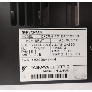 SERVOPACK CACR-HR01BAB12Y50