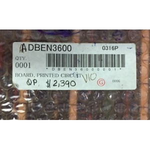 ADBEN 3600 BOARD PRINTED CIRCUIT