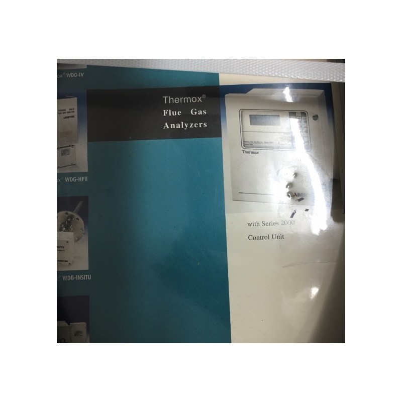 THERMOX FLUE GAS ANALYZERS SERIES 2000 THERMOX FLUE GAS ANALYZERS SERIES 2000