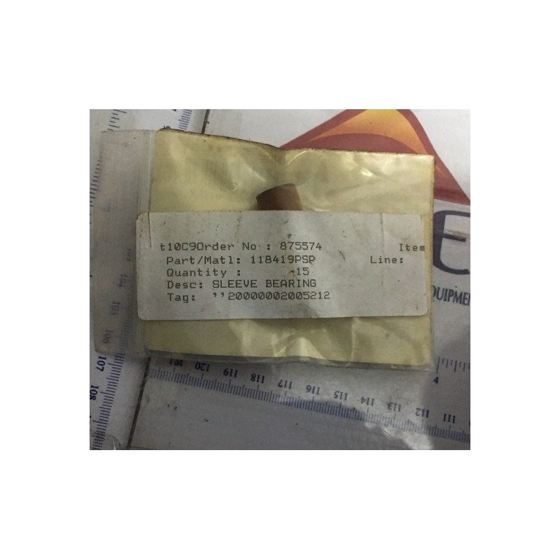 SLEEVE BEARING 118419PSP SLEEVE BEARING 118419PSP