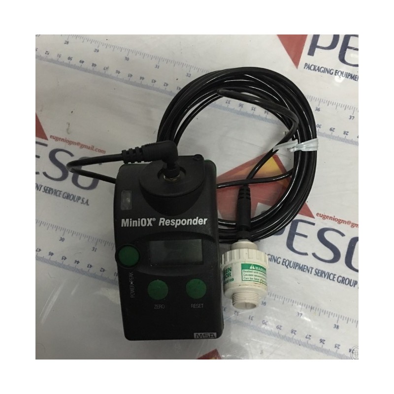 MSA MINIOX RESPONDER WITH OXYGEN SENSOR MSA MINIOX RESPONDER WITH OXYGEN SENSOR