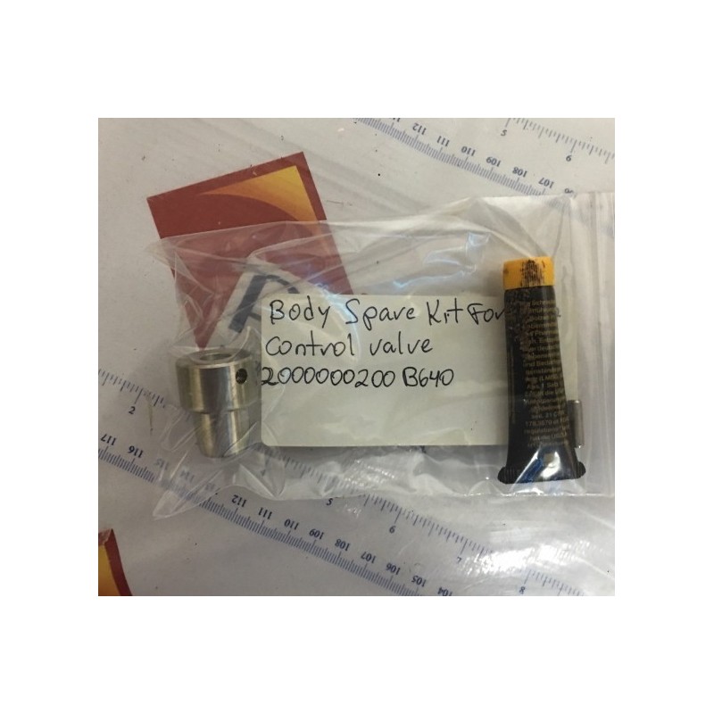 BODY SPARE KIT CONTROL VALVE BODY SPARE KIT CONTROL VALVE