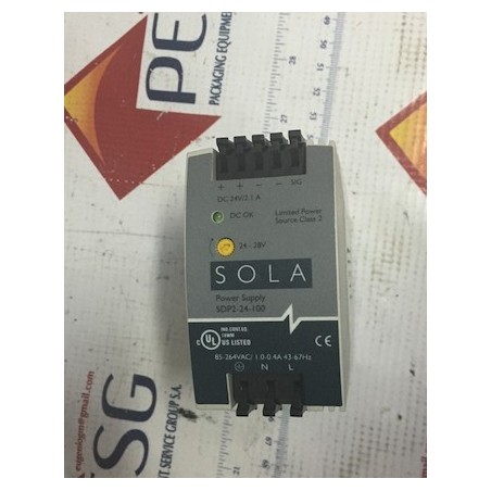 SOLA POWER SUPPLY SDP2-24-100