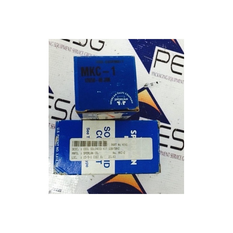SPORLAN COIL SOLENOID KIT 10/50HZ SPORLAN COIL SOLENOID KIT 10/50HZ