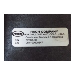 HACH COMPANY 62060-00