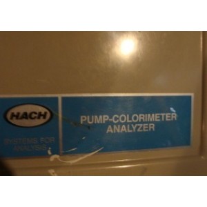 HACH PUMP-COLORIMETER ANALYZER
