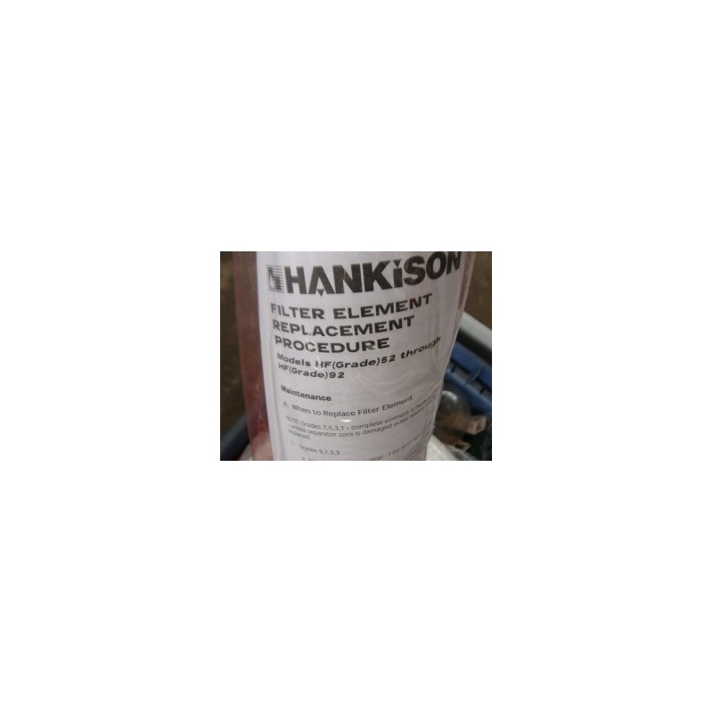 HANKISON HF52-HF92 FILTER ELEMENT