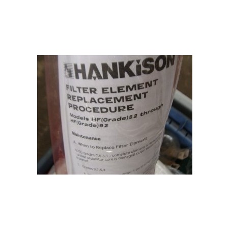 HANKISON HF52-HF92 FILTER ELEMENT