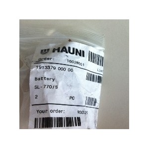 HAUNI INORGNIC LITHION BATTERY SL-770