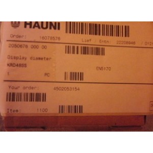 HAUNI 205067-6-000-00 EN-5170
