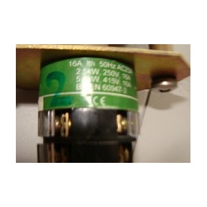 INTERLOCK ROTARY SWITCH 16A 50HZ