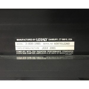 LORAD DSM 3-000-1985