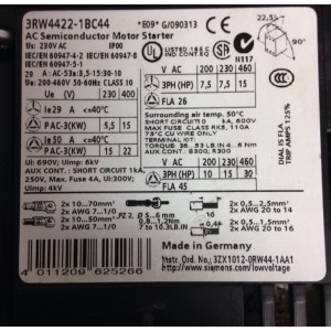 SIEMENS 3RW4422-1BC44