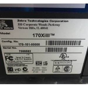 ZEBRA 170 Xi III