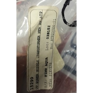 SIEVERS POWER SUPPLY TRANSFOMER