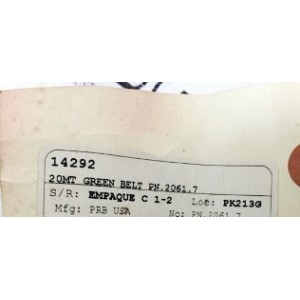 20MT GREEN BELT 2061.7