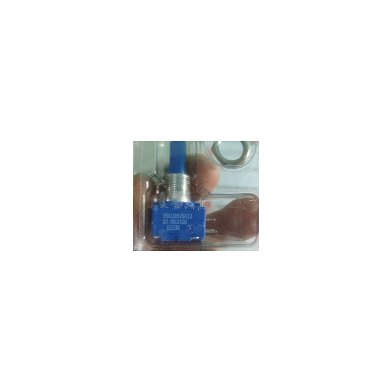 BOURNS 95A1D-B28-A13 POTENTIOMETER 5KOHM 2W 7/8IN SHAFT 1/4IN